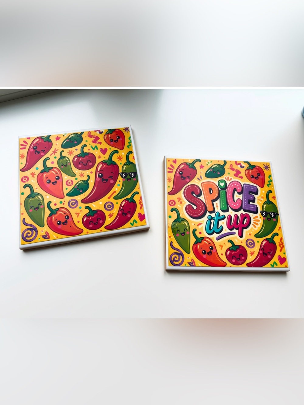 Custom Image or Design Coaster Set - Set of 4 - Picture 3 of 5